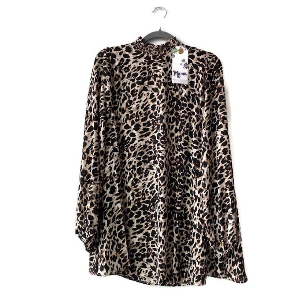 Show Me Your Mumu Leopard Junebug Bell Dress